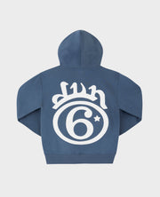 DARKBLUE 6STARS HOODIE