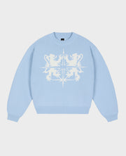 BLUE BLASON KNIT
