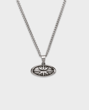 BLACK GLOBE NECKLACE