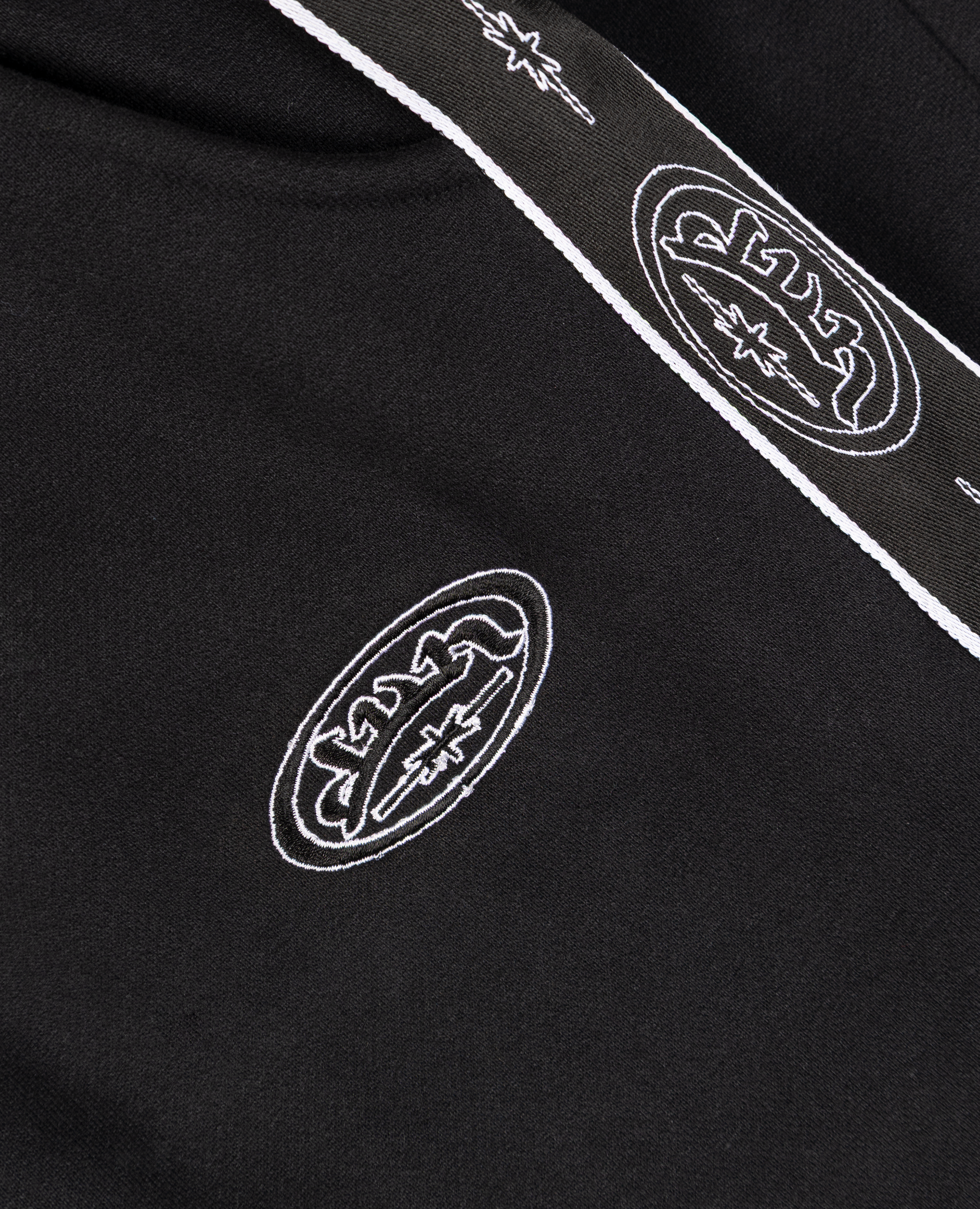 BLACK SPORT STRIPE T-SHIRT