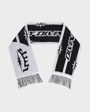 BLACK RALLY SCARF - MADE IN TOURCOING