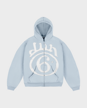 BLUE 6STARS PATCH ZIP