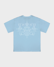 BLUE BLASON T-SHIRT