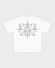 WHITE BLASON T-SHIRT