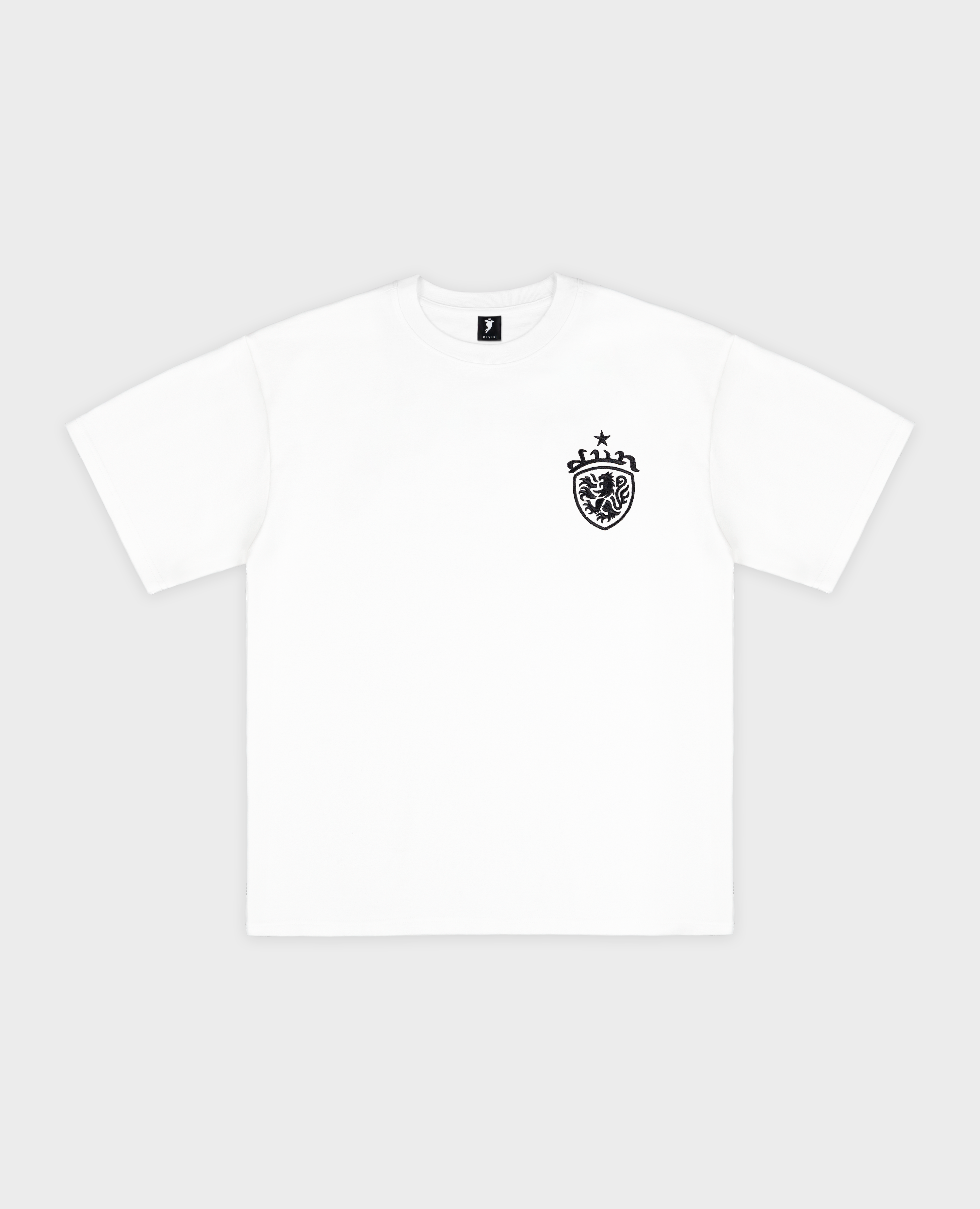 WHITE BLASON T-SHIRT