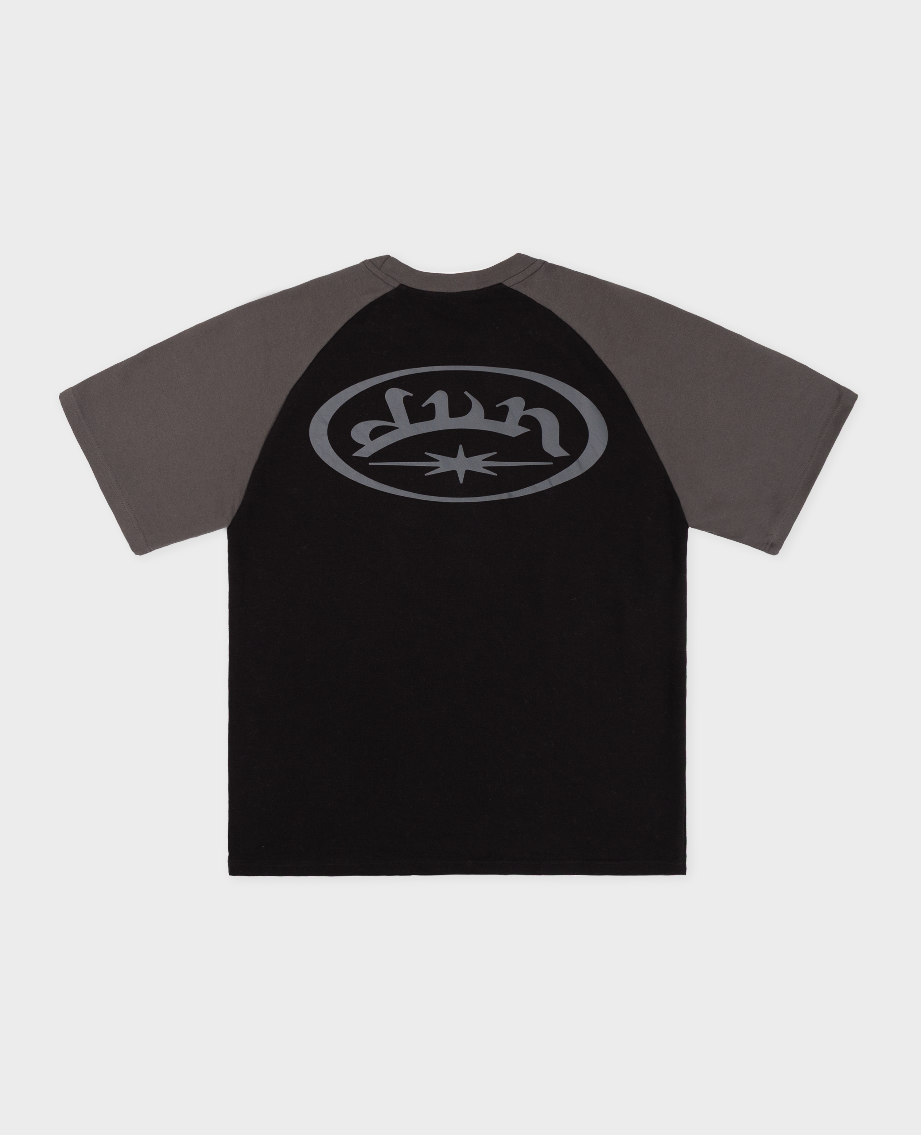 BLACK FUTURA1 RAGLAN T-SHIRT