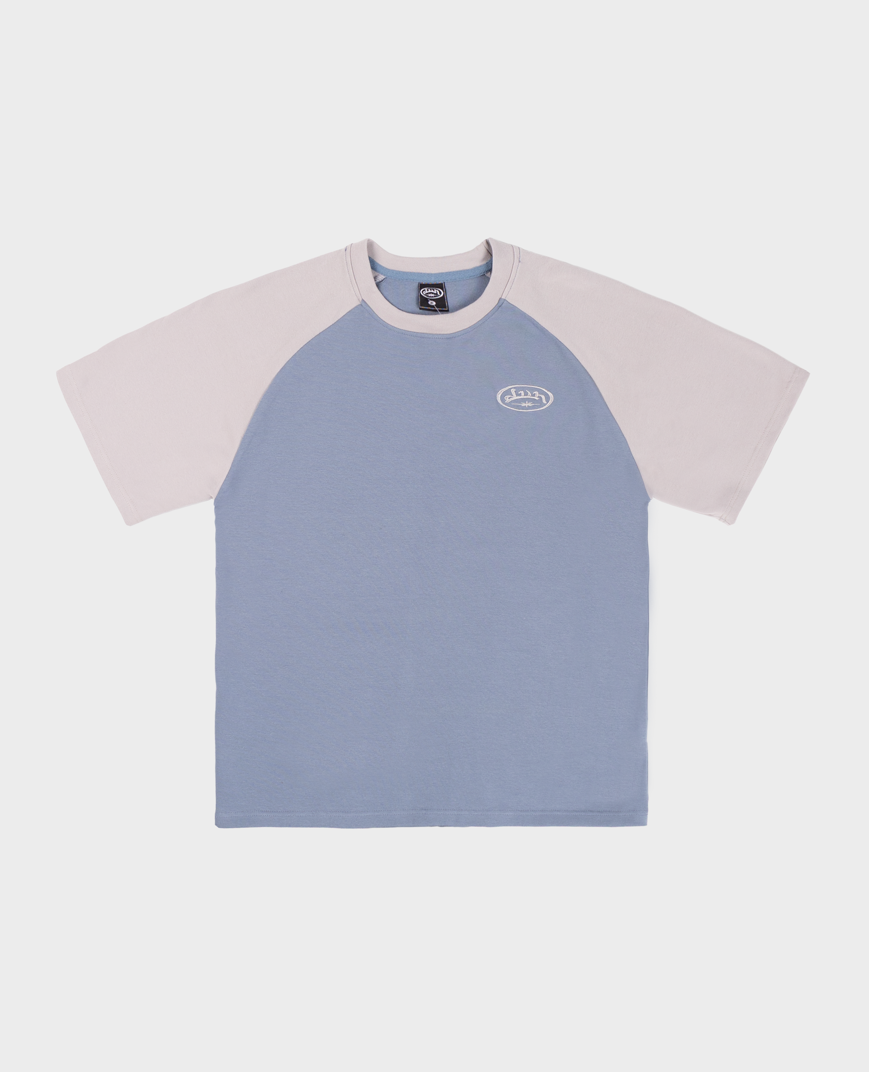 BLUE FUTURA1 RAGLAN T-SHIRT