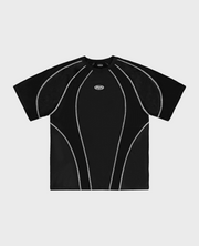 BLACK TECH LINES T-SHIRT