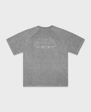 GREY COMPASS T-SHIRT