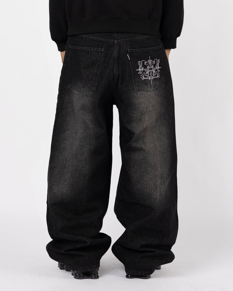 BLACK BLASON DENIM