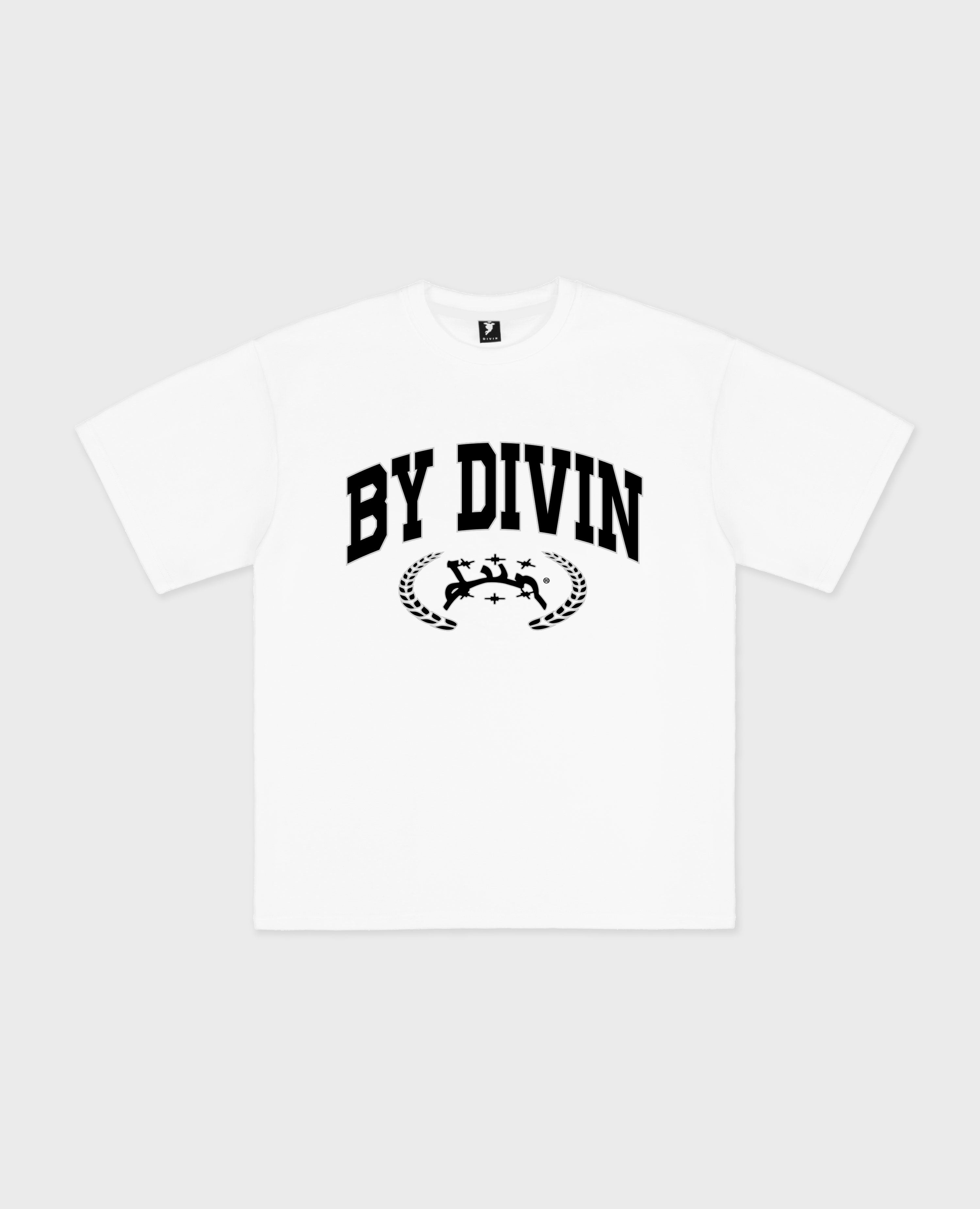 DROPOUT WHITE T-SHIRT